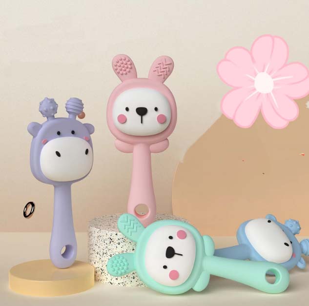 Soft Baby Rattle Toy – Pack of 1 | Lightweight & Safe for Infants