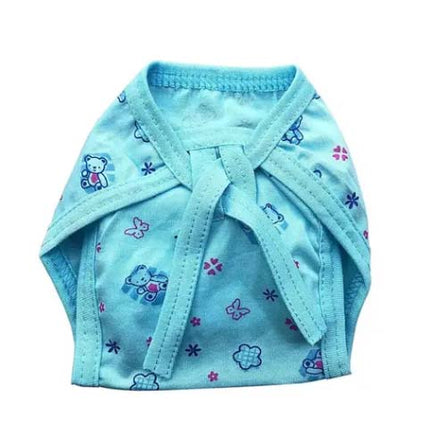 Multicolor Baby Cotton Nappies – Pack of 12 | Soft, Reusable Cloth Diapers for Newborns & Infants