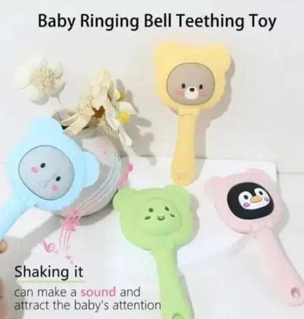 Soft Baby Rattle Toy – Pack of 1 | Lightweight & Safe for Infants