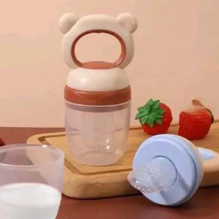 Baby Combo Pack – Fruit Nibbler, Sipper Bottle & Teether | BPA-Free Feeding & Teething Set for Infants