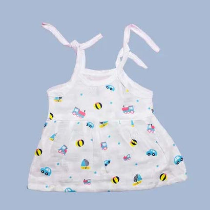 Baby Girl Jabla Pack of 5 – Soft Cotton Sleeveless Vests for Newborns & Infants