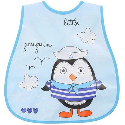 Baby Waterproof Bibs Pack of 4 – Soft, Lightweight & Easy-to-Clean Feeding Bibs