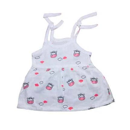 Baby Girl Jabla Pack of 5 – Soft Cotton Sleeveless Vests for Newborns & Infants