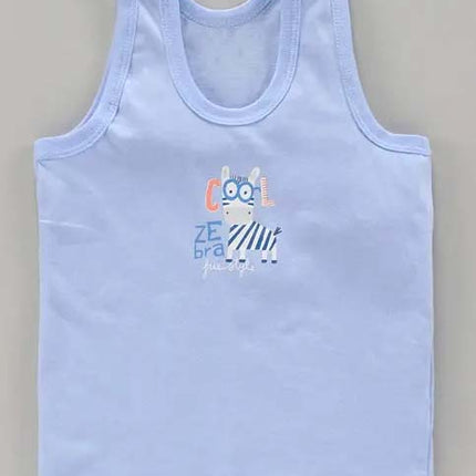 Baby Colored Cotton Innerwear for 0–12 Months – Soft & Breathable Vests | Pack of 6