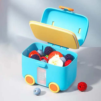 Baby Milk Powder Storage Box – BPA-Free Formula Dispenser with 3 Compartments | Portable & Leak-Proof Milk Container for Travel