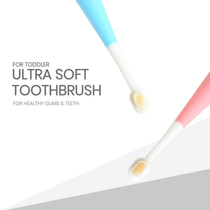 Baby Toothbrush – Soft Bristles for 6+ Months | BPA-Free, Gentle Gum Care, Easy Grip Handle for Toddlers & Infants
