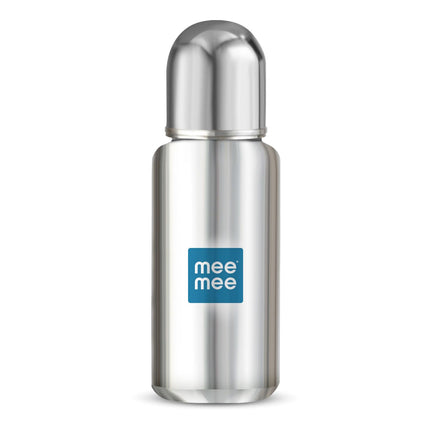 Mee Mee Baby Steel Feeding Bottle – 300 ml | Durable, Safe & Comfortable Feeding