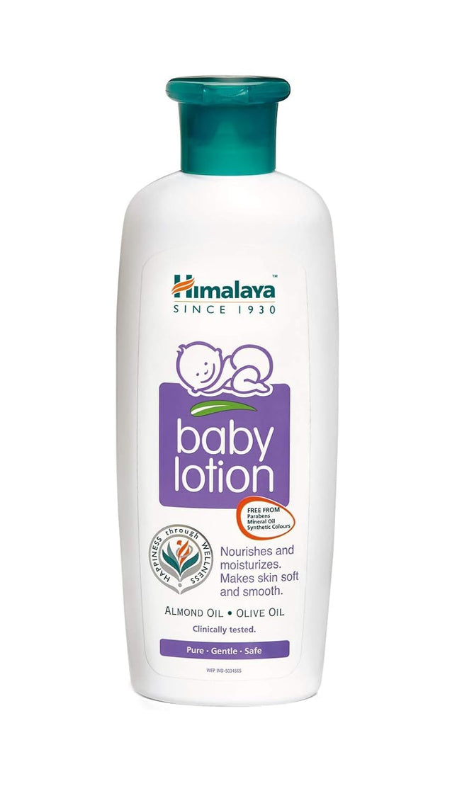 Himalaya Baby Body Lotion With Almond & Olive Oil for Daily Care 200ML 400ML 700 ML
