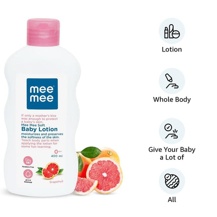 Mee Mee Moisturising Baby Lotion with Grapefruit Extracts (400 ml)