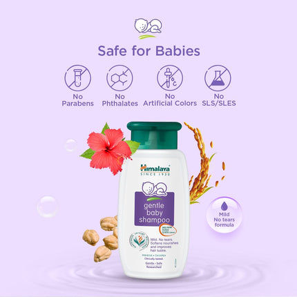 Himalaya Herbal Baby Shampoo – No Tears Formula for Daily Use
