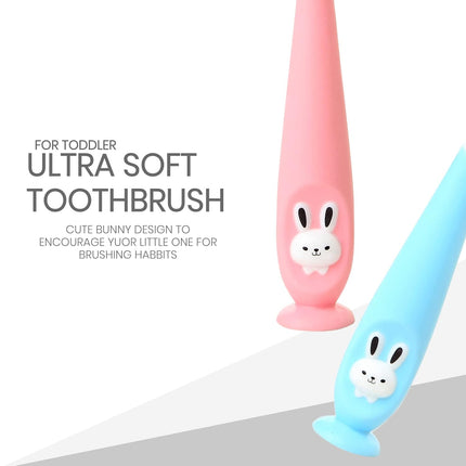 Baby Toothbrush – Soft Bristles for 6+ Months | BPA-Free, Gentle Gum Care, Easy Grip Handle for Toddlers & Infants
