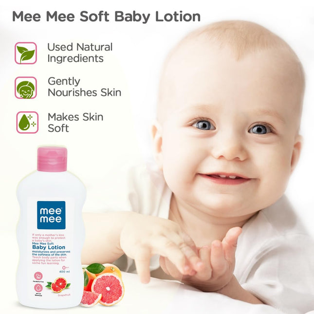 Mee Mee Moisturising Baby Lotion with Grapefruit Extracts (400 ml)