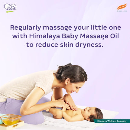 Himalaya Baby Massage Oil – 200 ml | Nourishing & Strengthening Care for Baby’s Skin