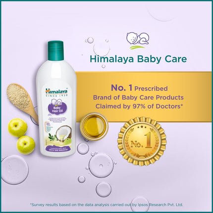 Himalaya Baby Hair Oil – Gentle Nourishment for Soft & Healthy Hair