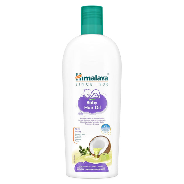 Himalaya Baby Hair Oil – 200 ml | Nourishing & Strengthening Care for Baby’s Hair