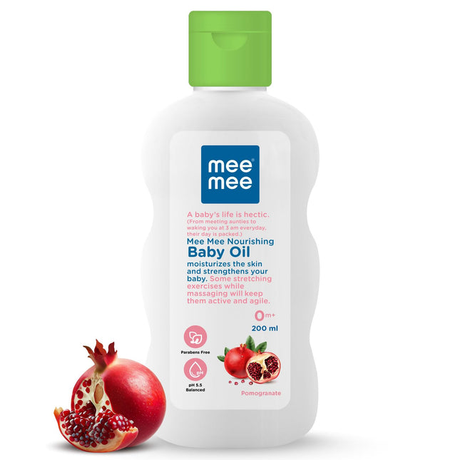 Mee Mee Nourishing Baby Oil with Fruit Extracts — 200 ml