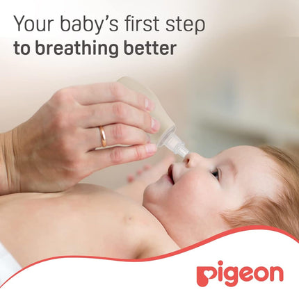 Pigeon Baby Nasal Aspirator – Soft Tip, Easy-to-Use Nose Cleaner