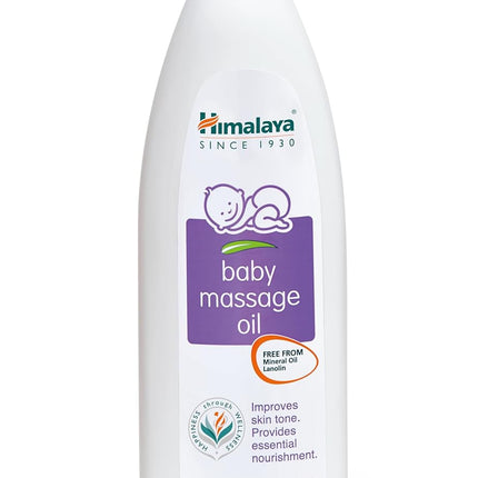 Himalaya Baby Massage Oil – 200 ml | Nourishing & Strengthening Care for Baby’s Skin