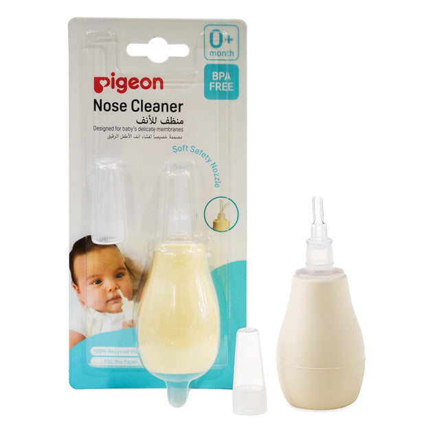 Pigeon Baby Nasal Aspirator – Soft Tip, Easy-to-Use Nose Cleaner