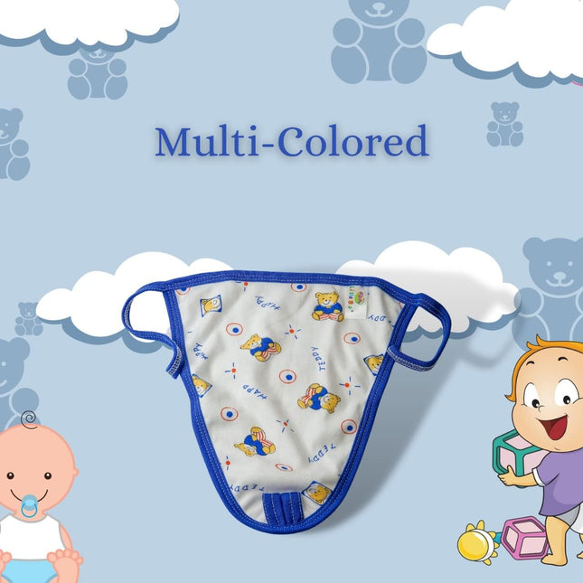 Baby Cotton Nappies – Pack of 12 | Soft, Reusable, Washable Cloth Diapers for Newborns & Infants"