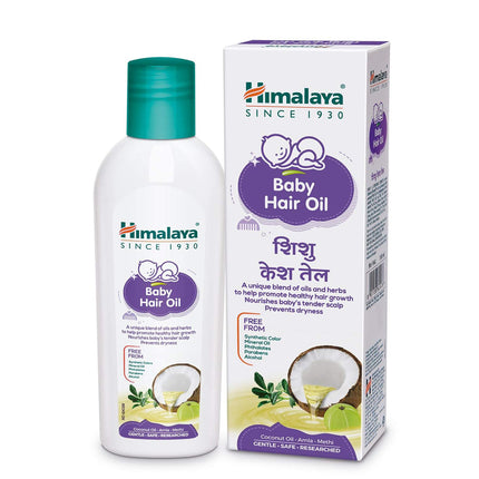 Himalaya Baby Hair Oil – Gentle Nourishment for Soft & Healthy Hair