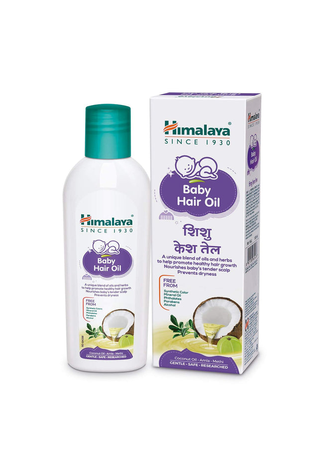 Himalaya Baby Hair Oil – Gentle Nourishment for Soft & Healthy Hair