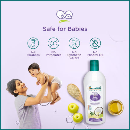 Himalaya Baby Hair Oil – Gentle Nourishment for Soft & Healthy Hair
