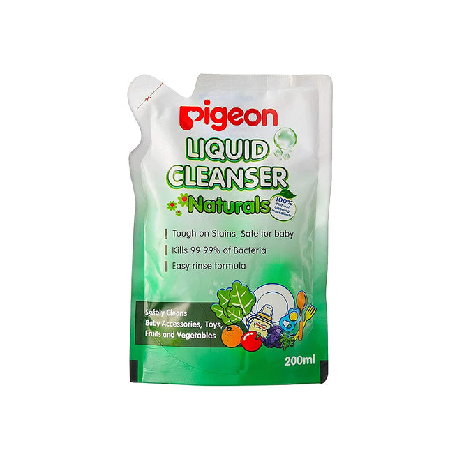 Pigeon Liquid Cleanser Refill (200ml / 650ml) – Baby Bottle, Nipple & Accessories Cleaner