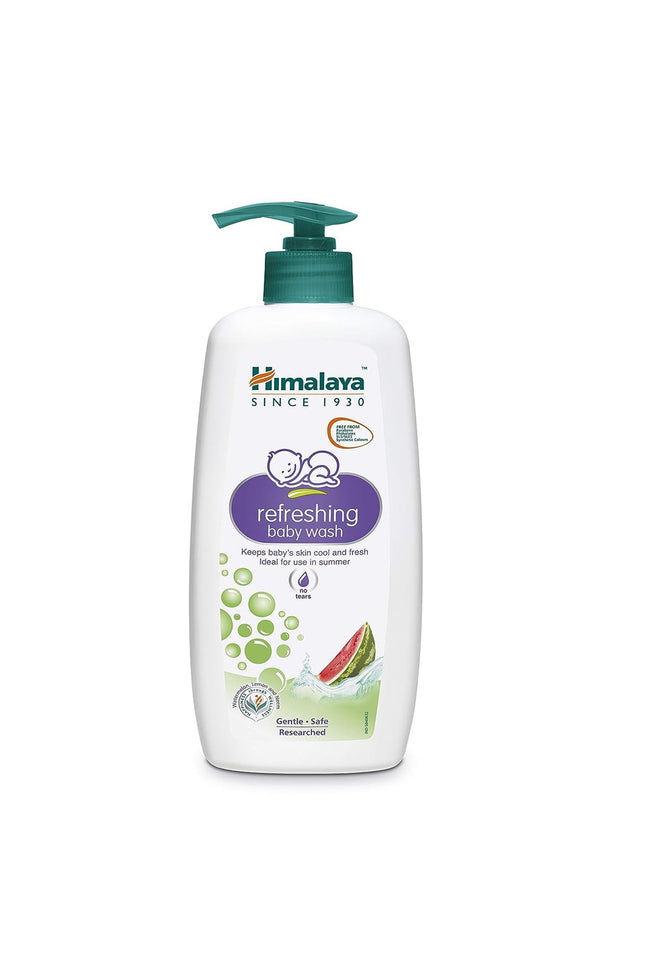 Himalaya Refreshing Baby Wash – Gently Cleanses & Cools Baby’s Skin