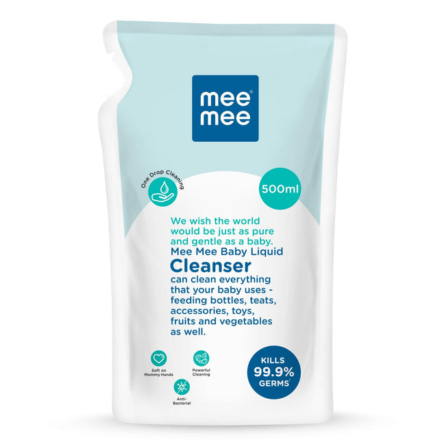Mee Mee Anti‑Bacterial Baby Liquid Cleanser – 300 ml / 500 ml / 1.2 L / 1.5 L