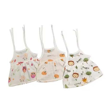 Baby Girl Jabla Pack of 5 – Soft Cotton Sleeveless Vests for Newborns & Infants