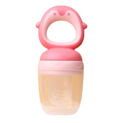 Baby Premium Fruit Nibbler – BPA-Free Silicone Feeder with Safety Lock | Self-Feeding Training Tool – Pack of 1