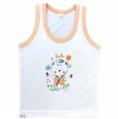 Baby Cotton Innerwear for 0–12 Months – Soft & Breathable Vest Set | Pack of 3