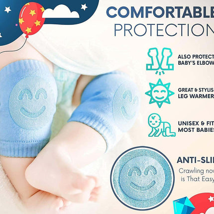 Baby Knee Pads for Crawling | Non-Slip, Breathable & Comfortable