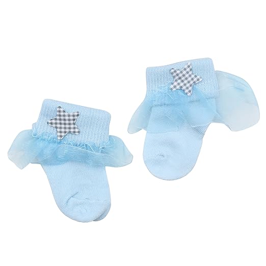 Fancy Baby Socks 0-6 Months – Soft Cotton, Non-Slip, Stylish Infant Socks