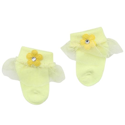 Fancy Baby Socks 0-6 Months – Soft Cotton, Non-Slip, Stylish Infant Socks