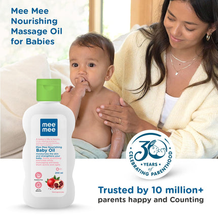 Mee Mee Nourishing Baby Oil with Fruit Extracts — 200 ml