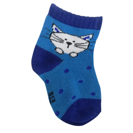 Baby Socks – Pack of 12 Pairs | Soft Cotton, Non-Slip, Breathable