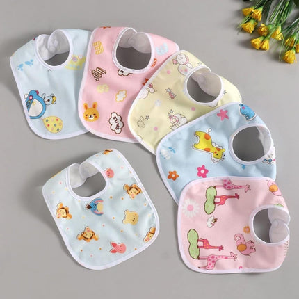 6-Pack Baby Bibs – Soft, Absorbent & Easy-to-Clean