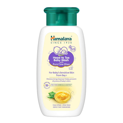 Himalaya Gentle Baby Wash – With Pure Cow Ghee | For Hair & Body