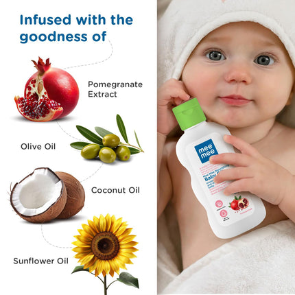 Mee Mee Nourishing Baby Oil with Fruit Extracts — 200 ml