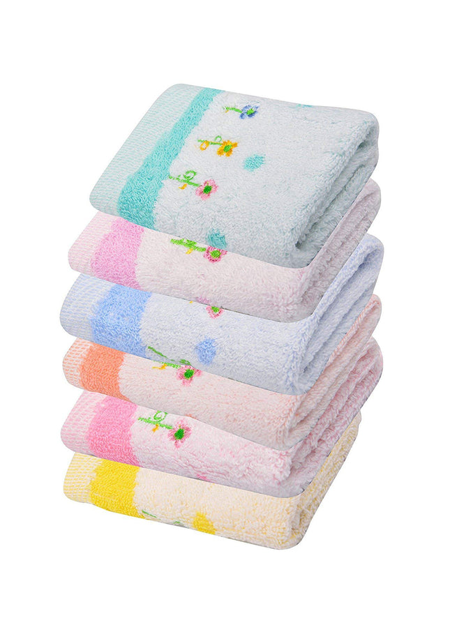 Newborn Baby Towel Hankies – Pack of 6 | Ultra-Soft & Absorbent