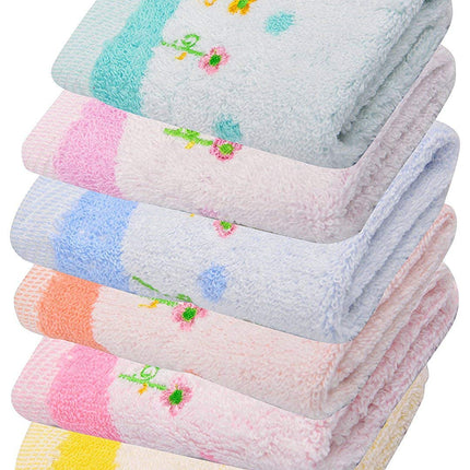 Newborn Baby Towel Hankies – Pack of 6 | Ultra-Soft & Absorbent