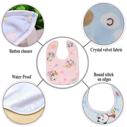 6-Pack Baby Bibs – Soft, Absorbent & Easy-to-Clean
