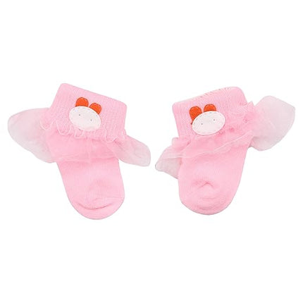 Fancy Baby Socks 0-6 Months – Soft Cotton, Non-Slip, Stylish Infant Socks