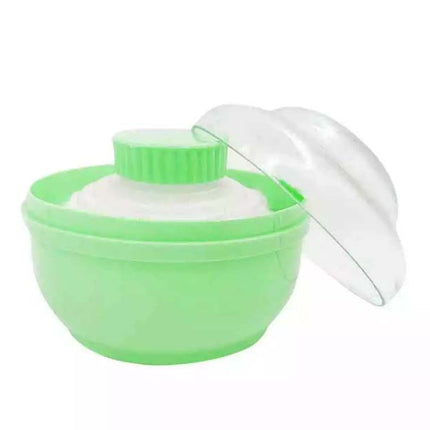 Baby Powder Box – Compact & Hygienic Talcum Powder Dispenser with Soft Puff | Pack of 1