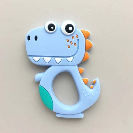 Dinosaur Baby Teether – BPA-Free Silicone Teething Toy for Infants | Soft, Safe & Fun – Pack of 1