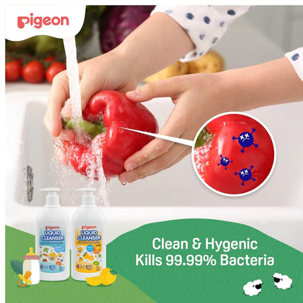 Pigeon Liquid Cleanser (200ml / 500ml) – Baby Bottle, Nipple & Accessories Cleaner