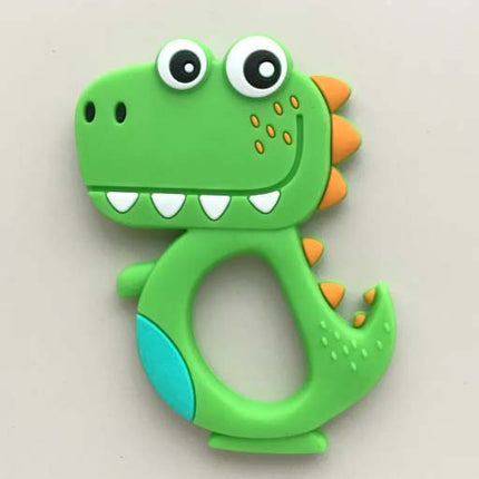 Dinosaur Baby Teether – BPA-Free Silicone Teething Toy for Infants | Soft, Safe & Fun – Pack of 1
