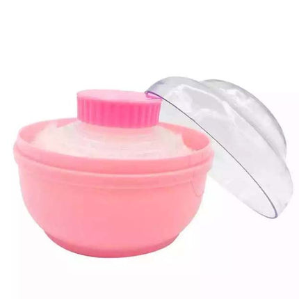 Baby Powder Box – Compact & Hygienic Talcum Powder Dispenser with Soft Puff | Pack of 1